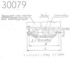 Подвески судовых трубопроводов тип 5-115х1-АМг 110 мм РИДФ.301525.001 0,18 кг