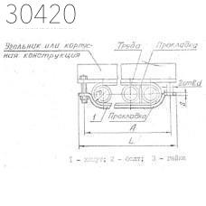 Подвески судовых трубопроводов тип 5-135х1-АМг 130 мм РИДФ.301525.001 0,2 кг