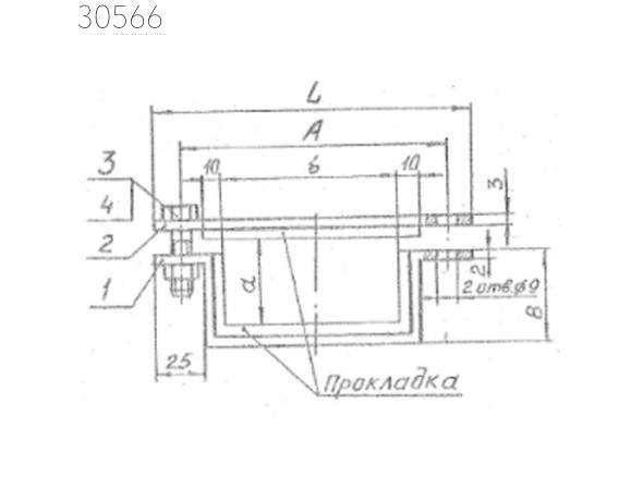 Подвески судовых трубопроводов тип 9-85х255-АМг 150 мм РИДФ.301525.001 0,257 кг